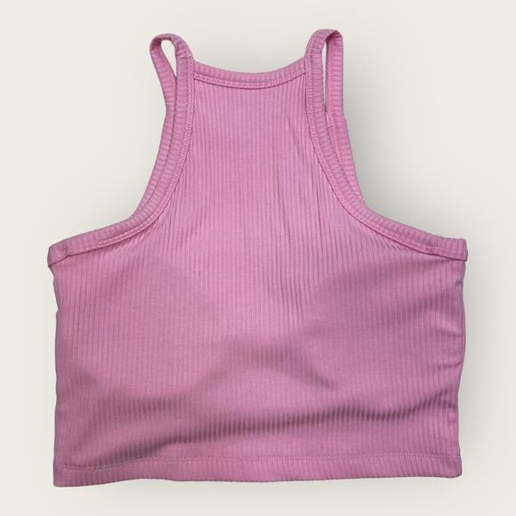 Klassy Network High Neck Crop Top | Small | Light Pink Brami Barbiecore Babygirl - Picture 6 of 9
